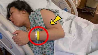 Photo of When Husband Sees Wife Got Yellow Wristband At Hospital He Calls The Police