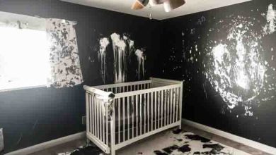 Photo of I Returned Home after Giving Birth to Find My Baby’s Room Destroyed and Repainted Black